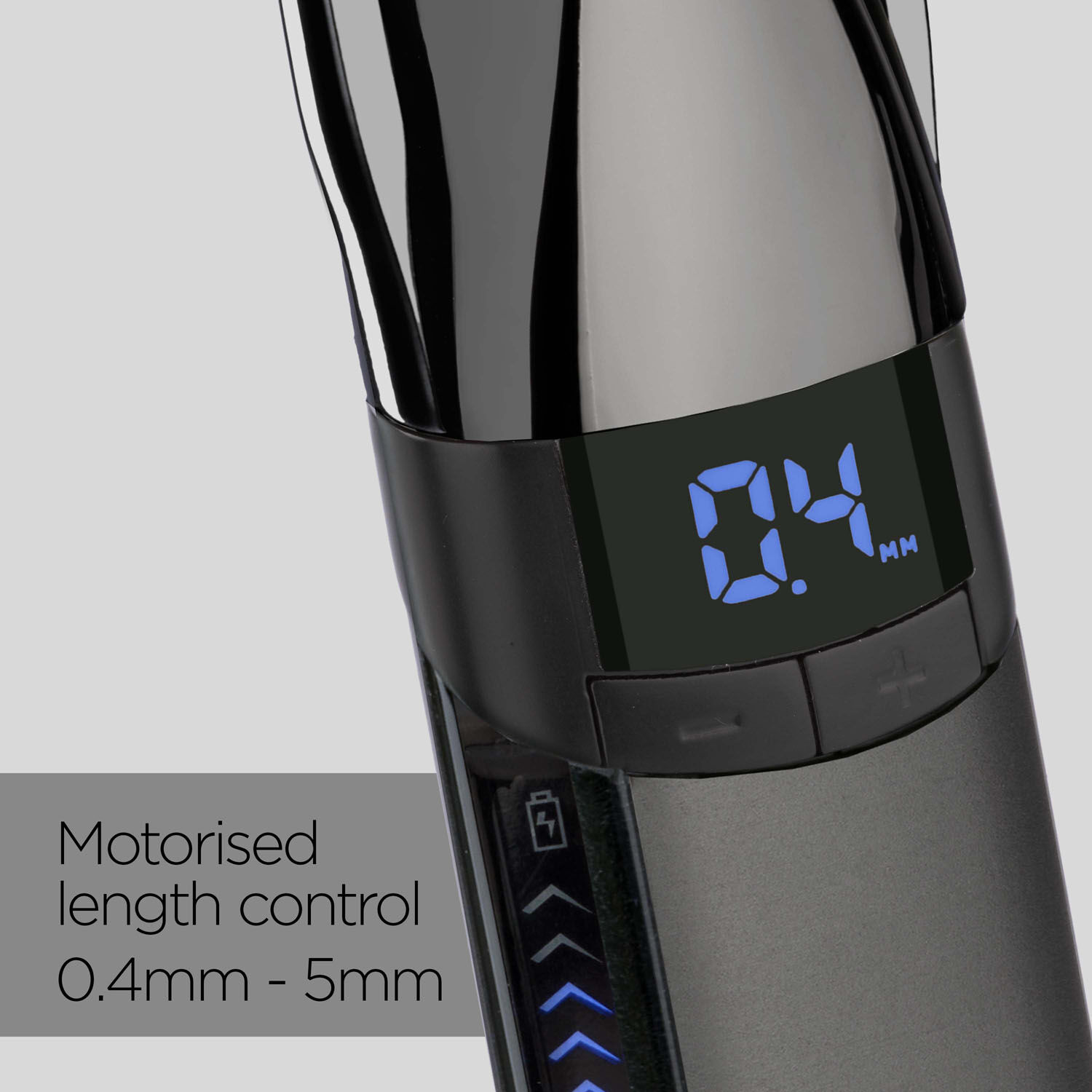 Motorised length control 0.4mm- 5mm